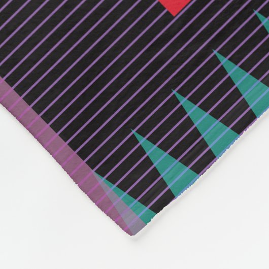 Couverture Polaire Motif Navajo 7 (Coin)