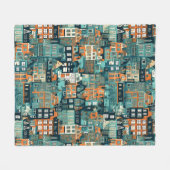 Couverture Polaire Motif néerlandais (Devant (Horizontal))