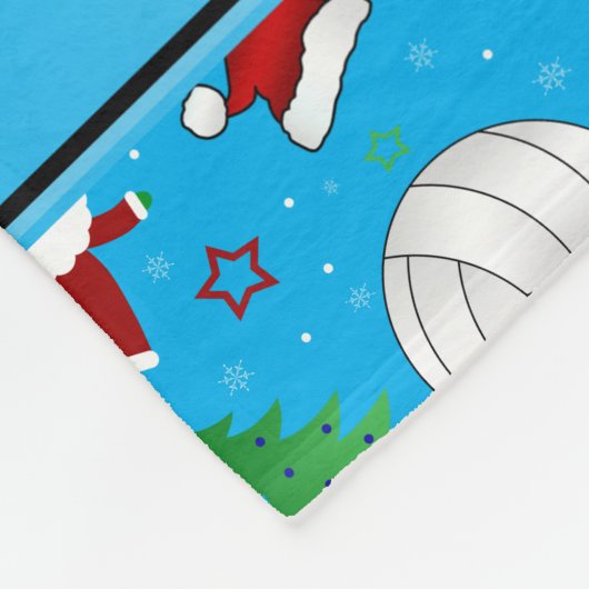 Couverture Polaire Motif nommé fait sur commande de Noël de (Coin)