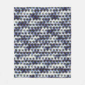 Couverture Polaire Motif numérique abstrait 1191 - Plaid en molleton (Devant)