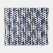 Couverture Polaire Motif numérique abstrait 1191 - Plaid en molleton (Devant (Horizontal))