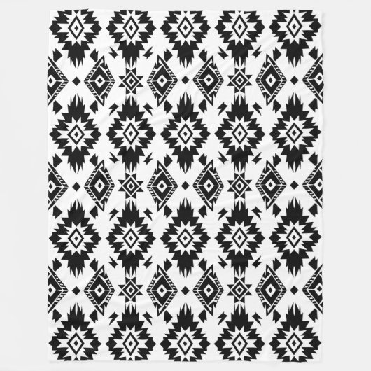 Couverture Polaire Motif occidental Aztec (Devant)