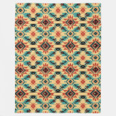 Couverture Polaire Motif occidental Aztec (Devant)