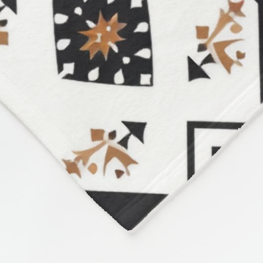 Couverture Polaire Motif occidental Aztec (Coin)