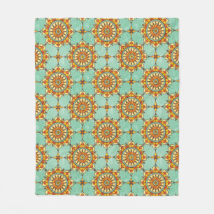 Couverture Polaire Motif ornemental