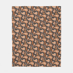 Couverture Polaire Motif Paisley