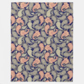 Couverture Polaire Motif Paisley (Devant)
