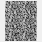 Couverture Polaire Motif Paisley (Devant)