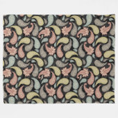 Couverture Polaire Motif Paisley  (Devant (Horizontal))