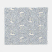 Couverture Polaire motif paon (Devant (Horizontal))