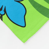 Couverture Polaire Motif papillon de printemps (Coin)