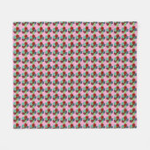 Couverture Polaire Motif Patchwork moderne (Devant (Horizontal))