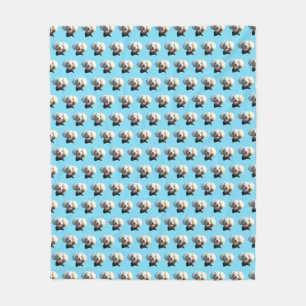 Couverture Polaire Motif photo personnalisé Chien Chien Chien Chien C