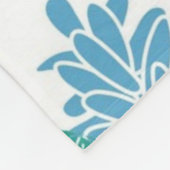 Couverture Polaire motif plante (Coin)