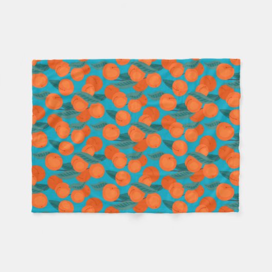 Couverture Polaire Motif plat sans couture avec poches sur branches (Devant (Horizontal))