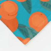 Couverture Polaire Motif plat sans couture avec poches sur branches (Coin)