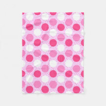 Motif pois rose
