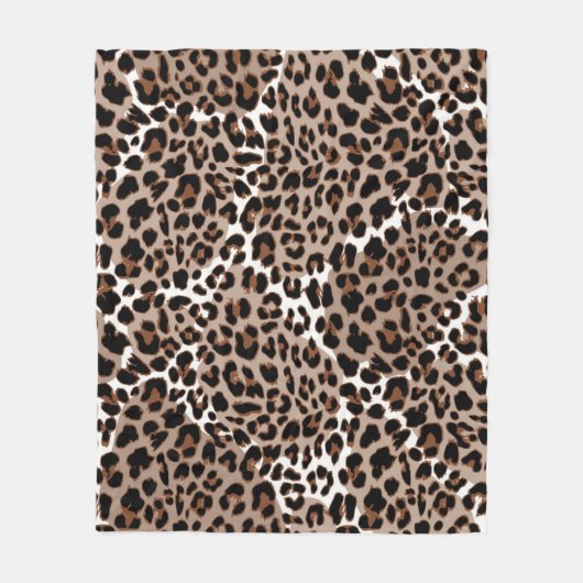 Couverture Polaire motif poster de animal (Devant)