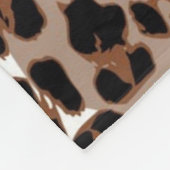 Couverture Polaire motif poster de animal (Coin)