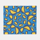 Couverture Polaire Motif poster de animal Leopard (Devant (Horizontal))