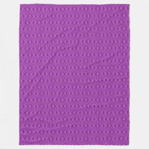 Couverture Polaire Motif pourpre