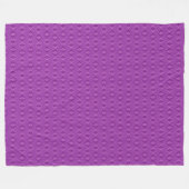 Couverture Polaire Motif pourpre (Devant (Horizontal))
