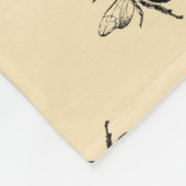 Couverture Polaire Motif Queen Bee (Coin)