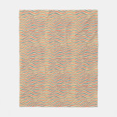 Couverture Polaire Motif rayé (Devant)