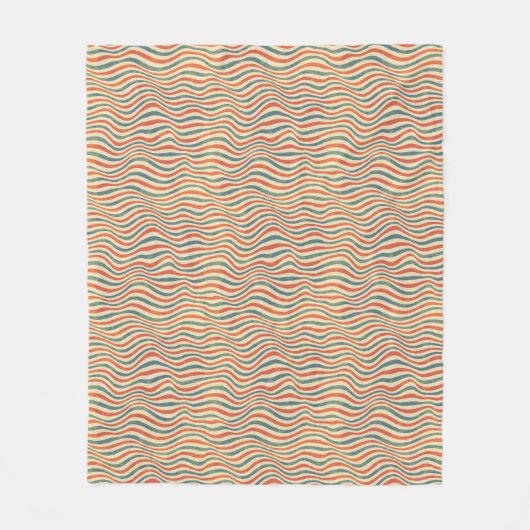 Couverture Polaire Motif rayé (Devant)