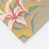 Couverture Polaire Motif répétitif Lily Motif (Coin)