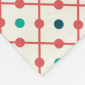 Couverture Polaire Motif rétro amusant (Coin)