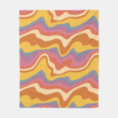 Couverture Polaire Motif rétro super (Devant)