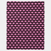 Couverture Polaire Motif rose Perse Diamond Princesse Plush (Devant)