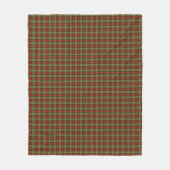 Couverture Polaire Motif Rustique de Noël Plaid (Devant)