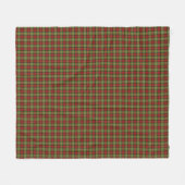 Couverture Polaire Motif Rustique de Noël Plaid (Devant (Horizontal))