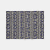 Couverture Polaire motif sans couture africain ethnique (Devant (Horizontal))