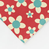 Couverture Polaire Motif sans couture. Arrière-groupe patchwork vinta (Coin)