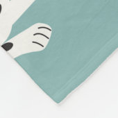 Couverture Polaire Motif sans couture avec dalmate mignon (Coin)