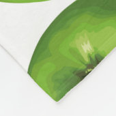 Couverture Polaire Motif sans couture de pomme verte (Coin)