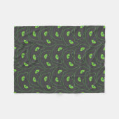 Couverture Polaire Motif sans couture effrayant F (Style : 2) (Devant (Horizontal))