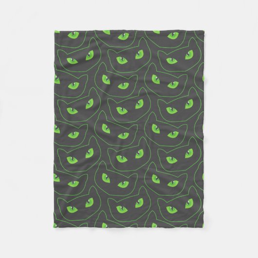 Couverture Polaire Motif sans couture effrayant F (Style : 2) (Devant)
