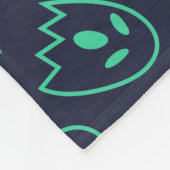 Couverture Polaire Motif sans couture effrayant H (Style : 1) (Coin)