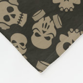 Couverture Polaire Motif sans couture Épouvantable E (Style : 3) (Coin)