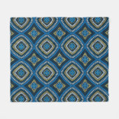 Couverture Polaire Motif sans couture orientale de luxe (Devant (Horizontal))