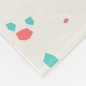 Couverture Polaire Motif sans couture Terrazzo Speckle (Coin)