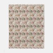 Couverture Polaire Motif sans couture vintage (Devant)