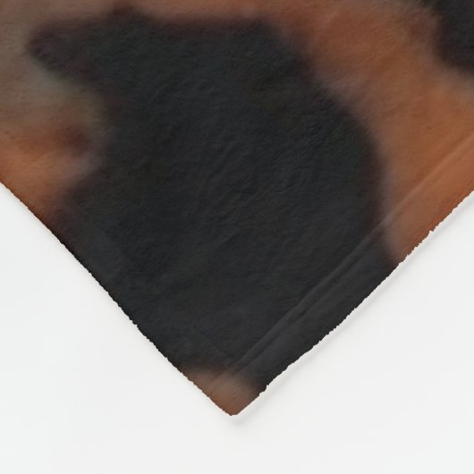 Couverture Polaire Motif sans fil Tortoiseshell, Chic TortoiseShell (Coin)