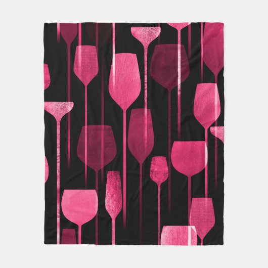 Couverture Polaire Motif sans soudure (Devant)