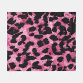 Couverture Polaire Motif sans soudure Leopard (Devant (Horizontal))