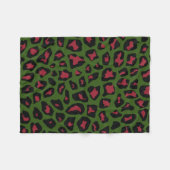 Couverture Polaire Motif sans voile Leopard (Devant (Horizontal))